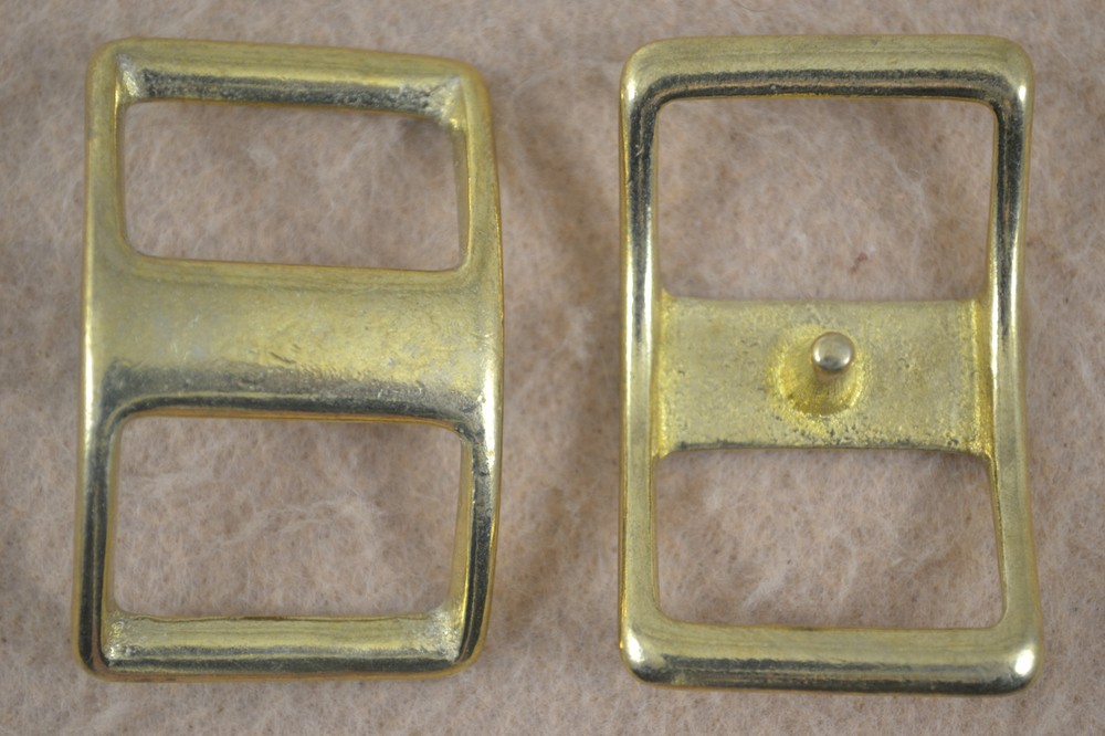 Buckle - Conway - 1" - Solid Brass - Pack of 4 (F139)