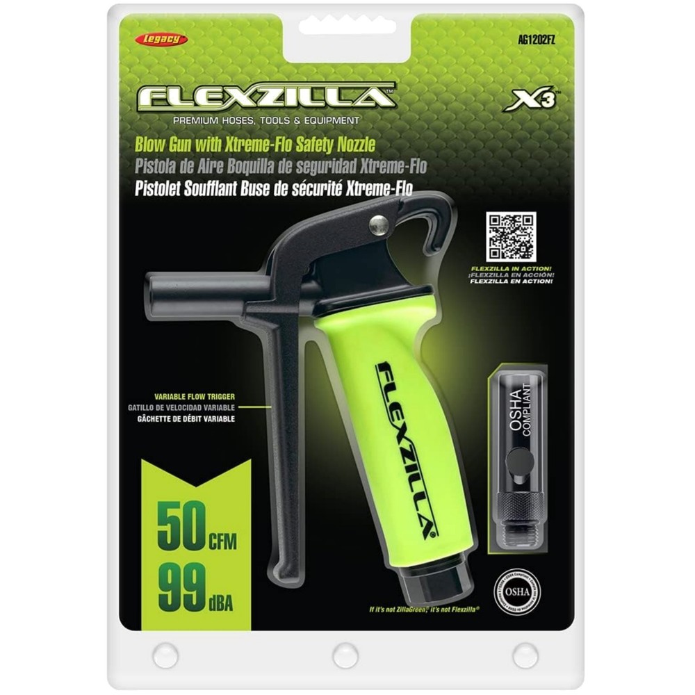 X3 Blow Gun with Safety Nozzle