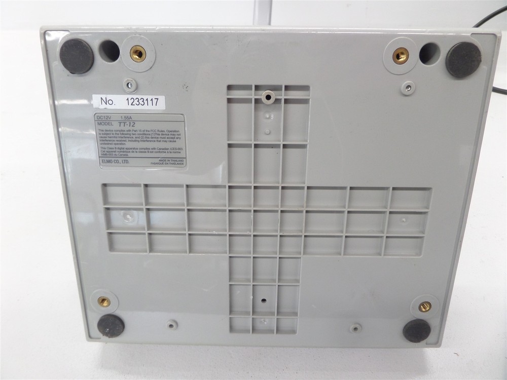 Elmo TT-12 Interactive Multi-Directional 12x Document Camera - No Adapter