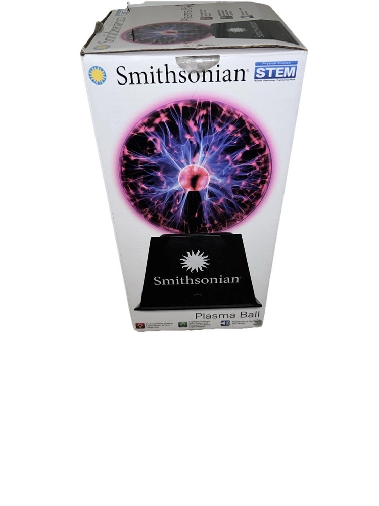 Smithsonian Plasma Ball New Open Box