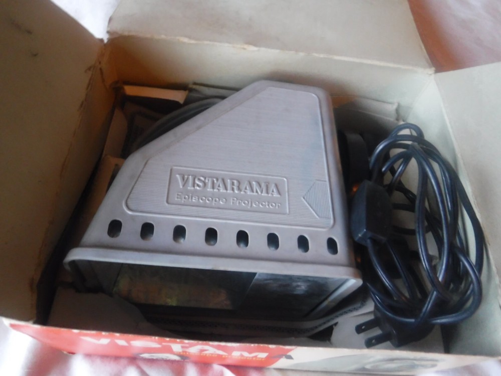 Vista-Rama ~ Episcope Projector ~ In Box
