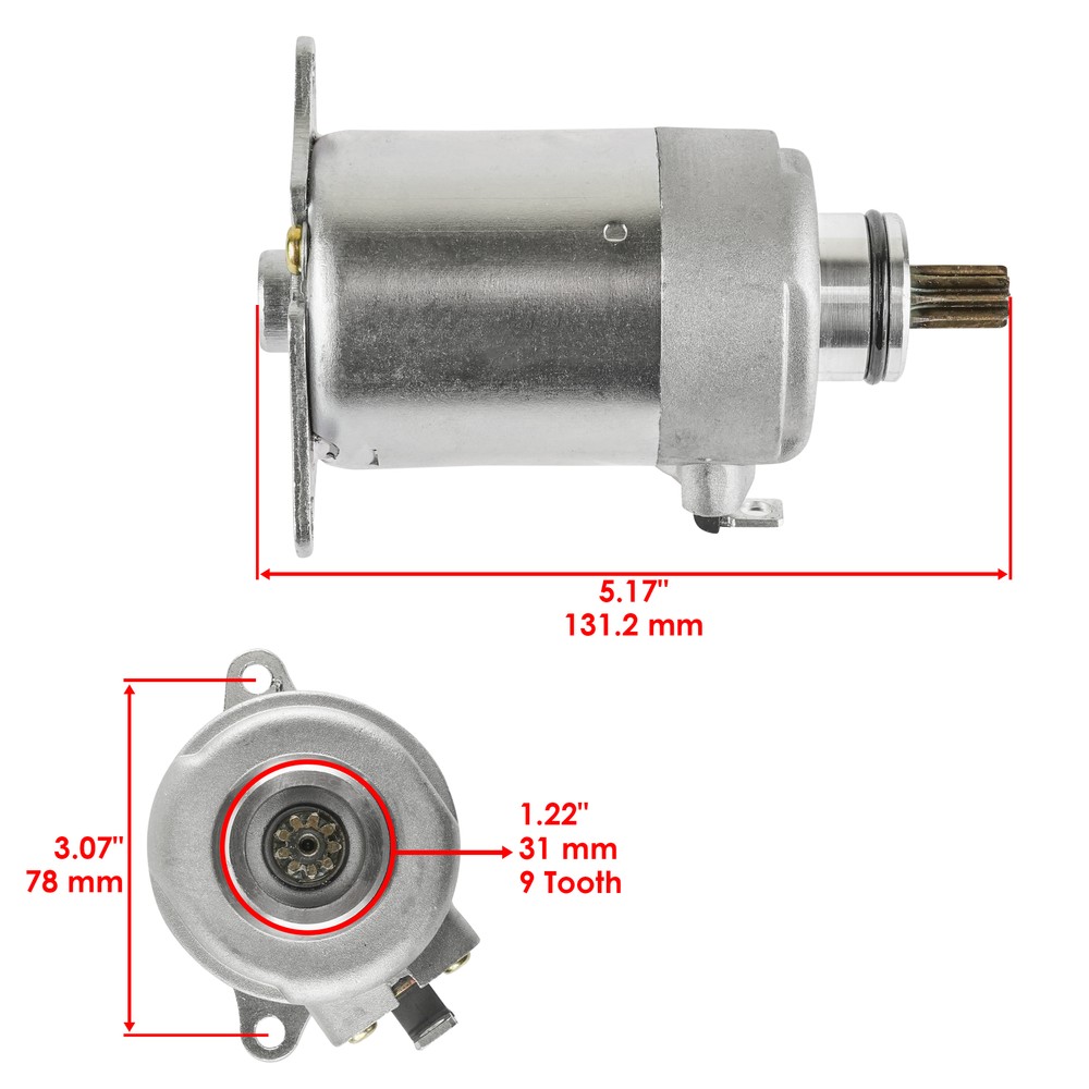 Starter for Eton PN2F Beamer R4-150 150 CC Scooter