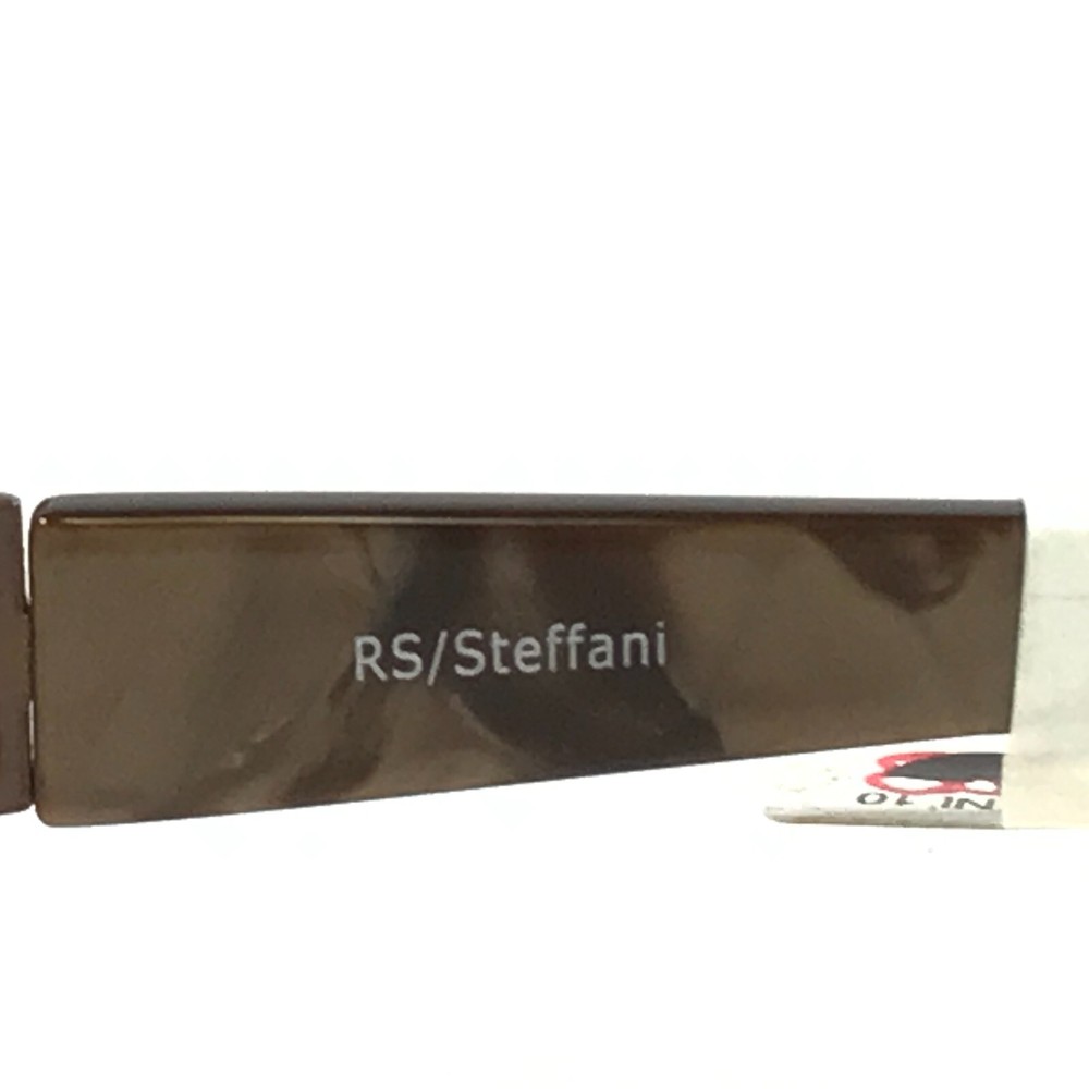 Roberto Steffani AS 79 COL 10 Eyeglasses Frames Brown Rectangular 53-16-135