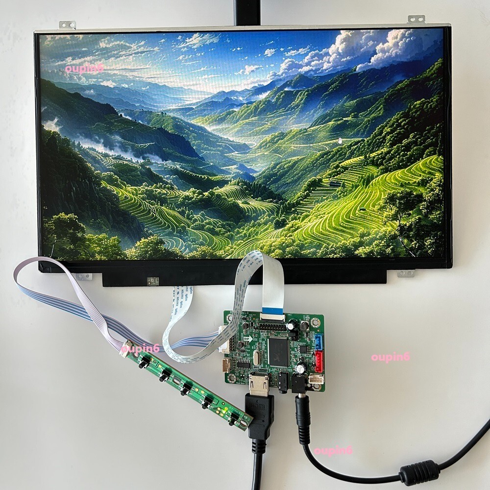 13.3" panel 1920X1080 IPS Screens FHD LED DIY + MINI Controller board KIT HDMI
