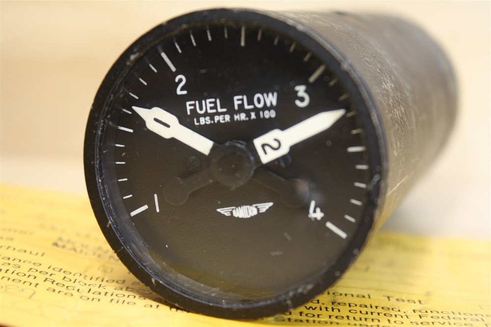 Bendix 25602-A370-7-A1 Autosyn Dual Fuel Flow Indicator