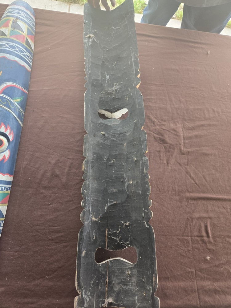 Large, Vintage Tiki Wall Decor