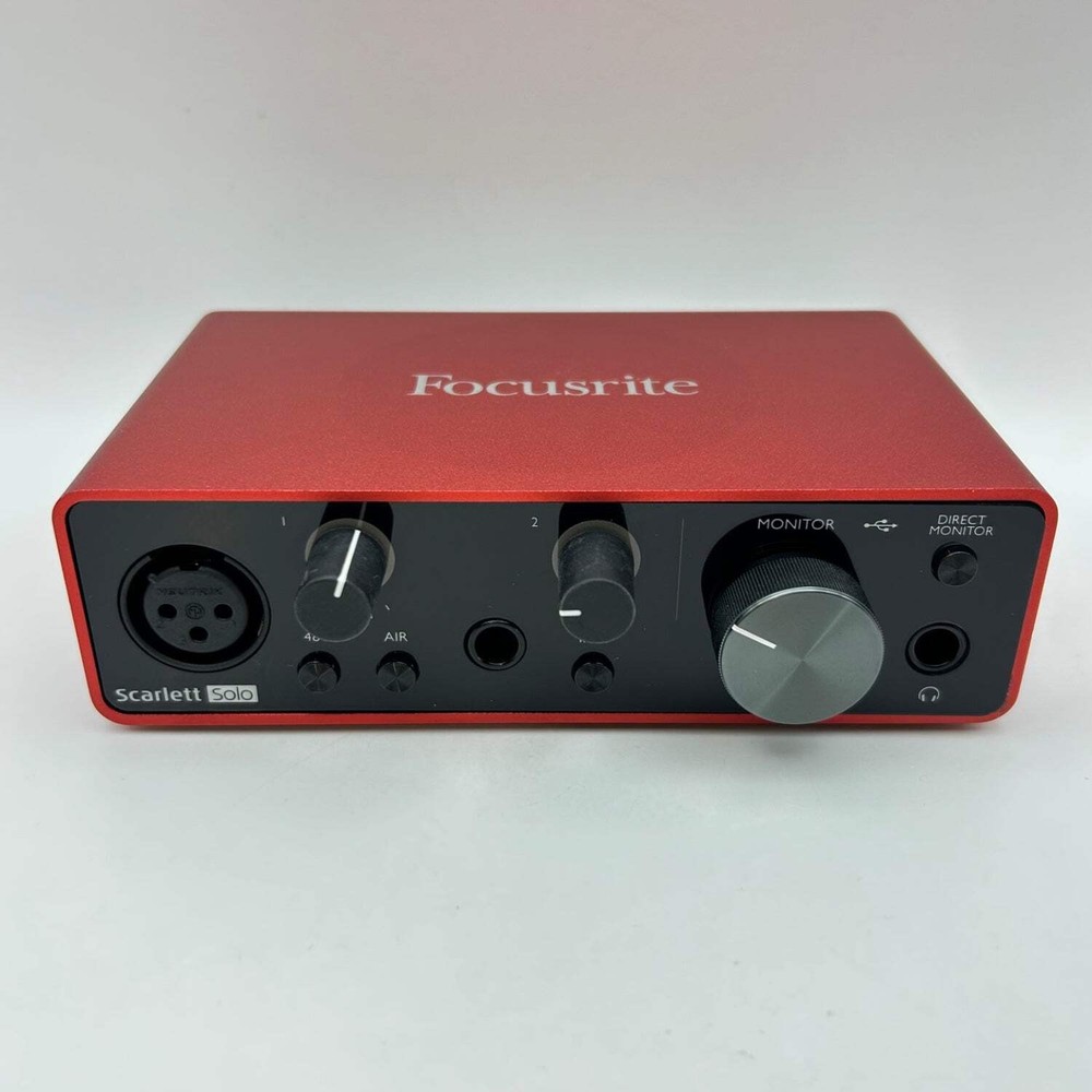 Focusrite Scarlett Solo 3rd Gen USB Audio Interface