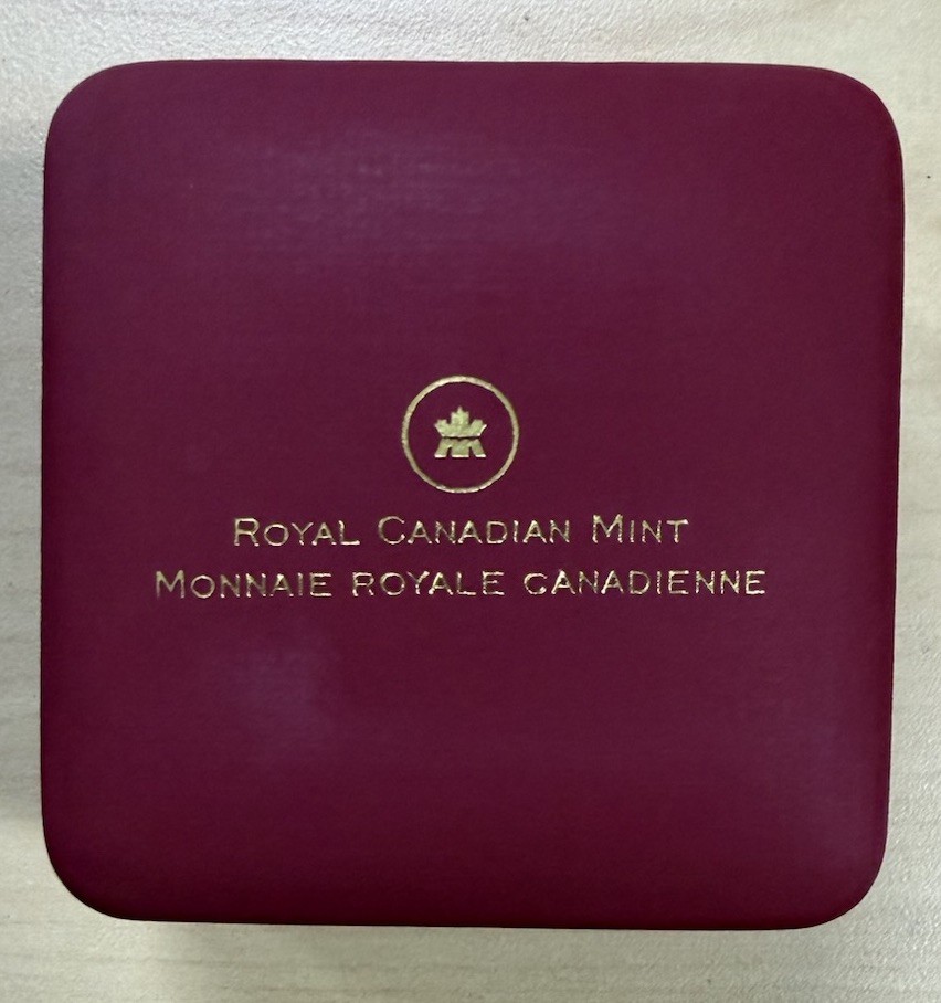 2008 Canada $20 Crystal Raindrop Fine Silver Coin