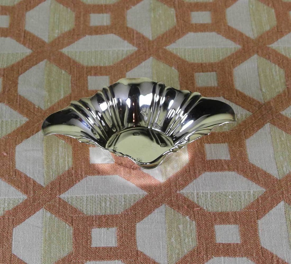 Sterling Silver Fluted Small Bowl