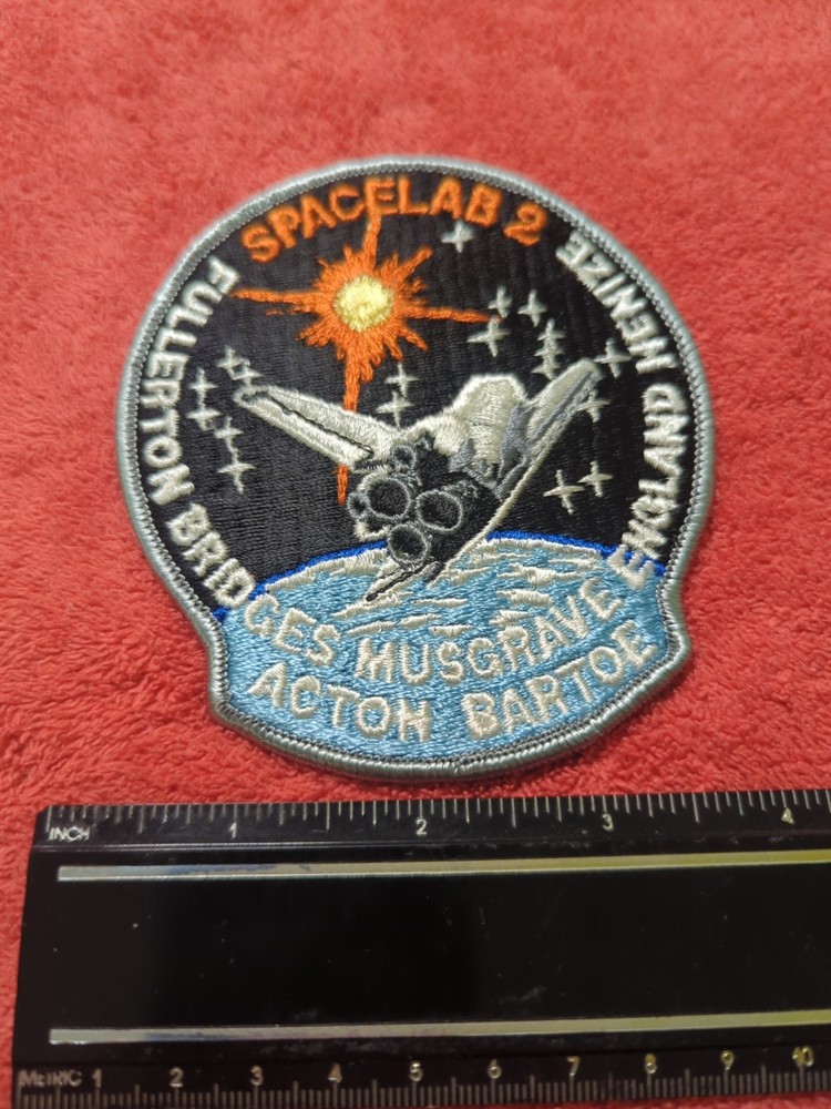 NASA SPACELAB 2 Space Shuttle CHALLENGER Mission Astronaut Patch