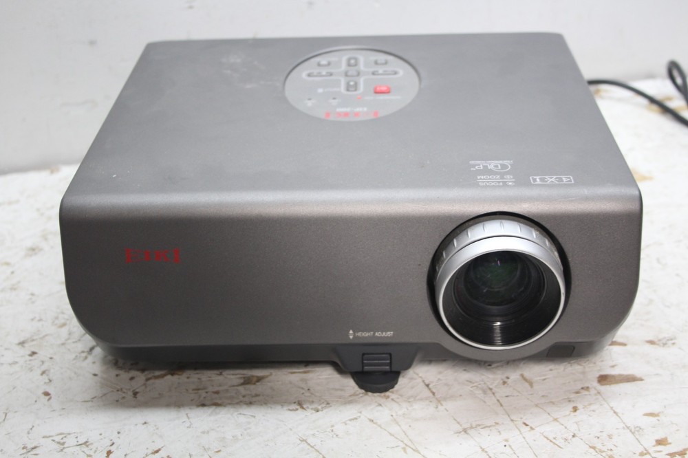 EIKI EIP-200 Projector - For PARTS/REPAIR! UNTESTED POWERS ON THATS IT