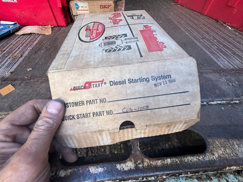 QS1008 DIESEL STARTING SYSTEM  9W