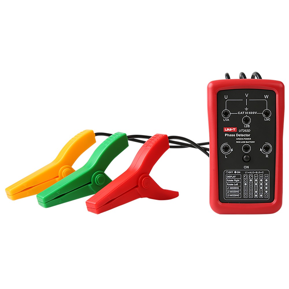 UNI-T UT262D Non-Contact Phase Sequence Table Lighting LED / Buzzer Erinn