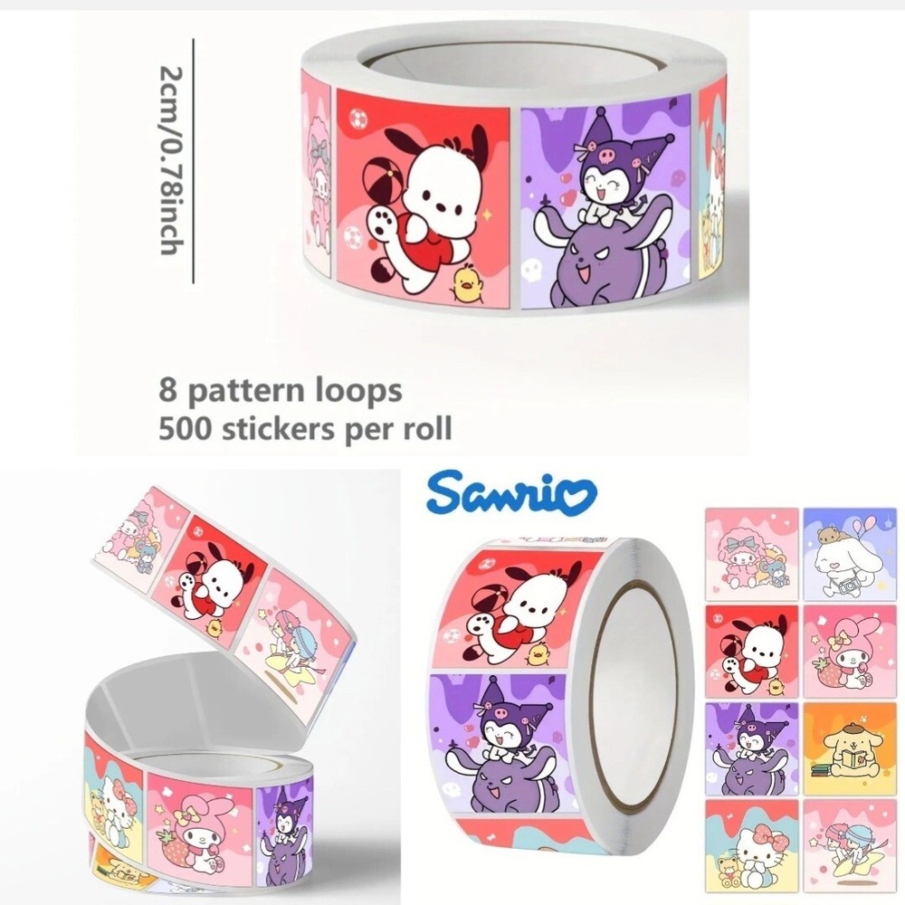 (FREE GIFT) 🎁 Cinnamoroll Bundle Tote Bag+Pencil Case+Scissors Stationary Bts