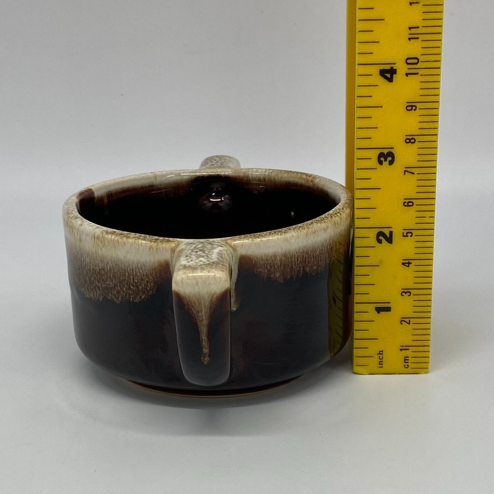 Pfaltzgraff Gourmet Brown Drip Open Sugar Bowl #22 - EUC