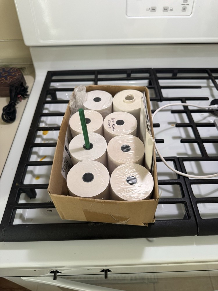 Clover POS System Terminal Receipt Printer & Paper Rolls