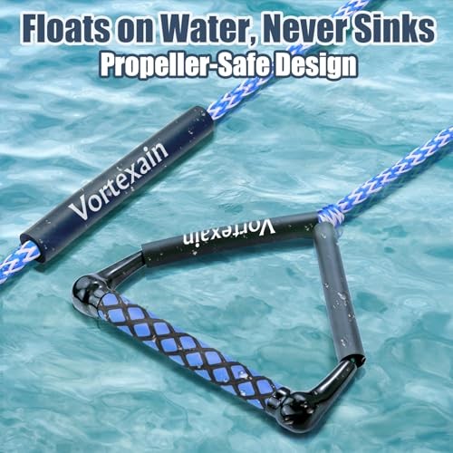75ft Wakeboard Rope with Handle for Wakeboarding Waterskiing and Wave blue