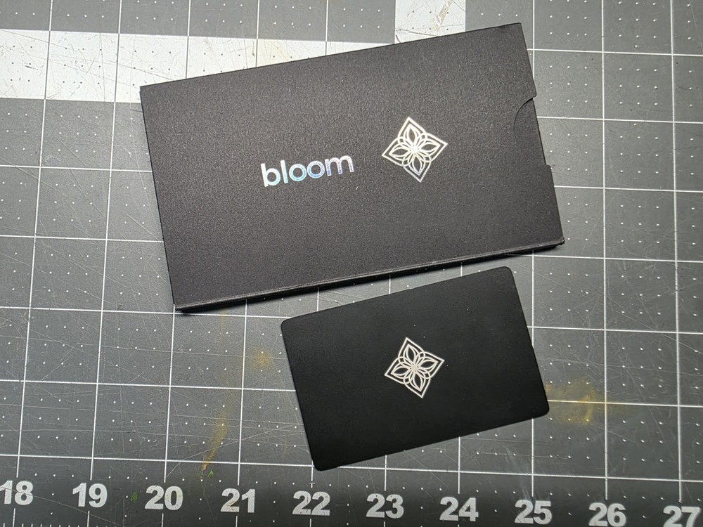 Bloom Card - App Blocker & Screen Time Tool - Metal Keycard for iPhone & Android