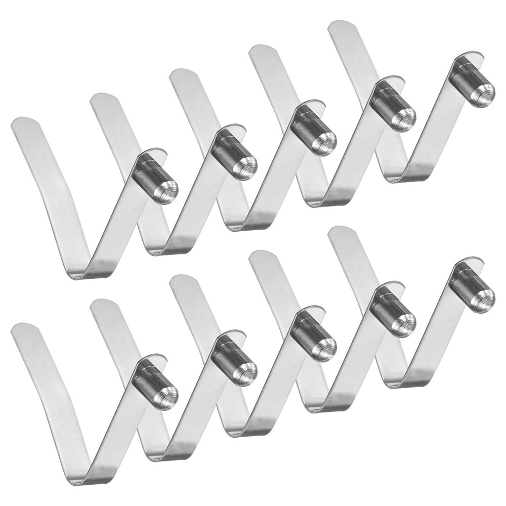 10-Pack Kayak Paddle Snap 6mmx41mm Solid Single Pin V Shaped Spring Steel