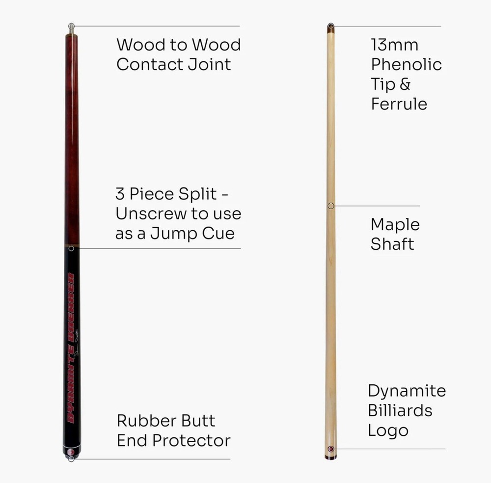 Darren Appleton Dynamite Break Jump Cue