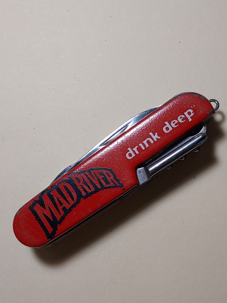 Mad River Drink Deep advertising Red Multi Tool