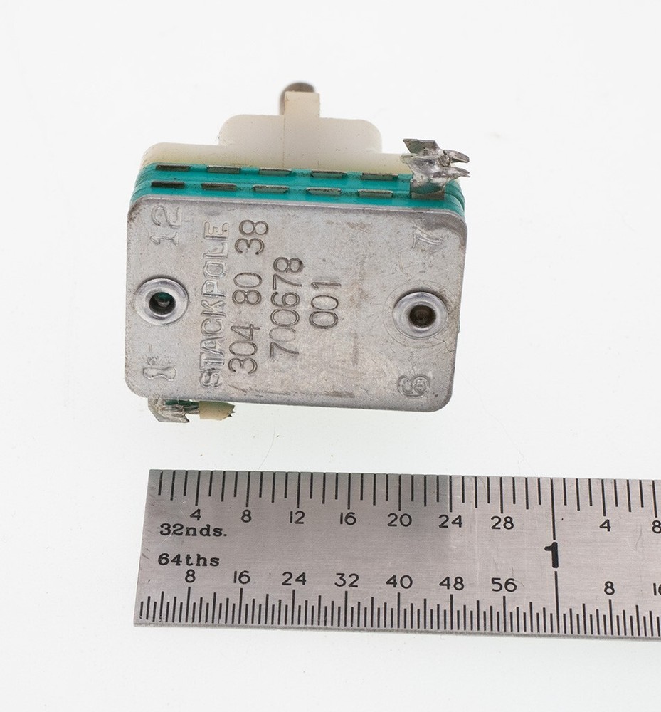 Stackpole 3048038 700678001 2 Pole/2 Position Rotary Switch ON-OFF