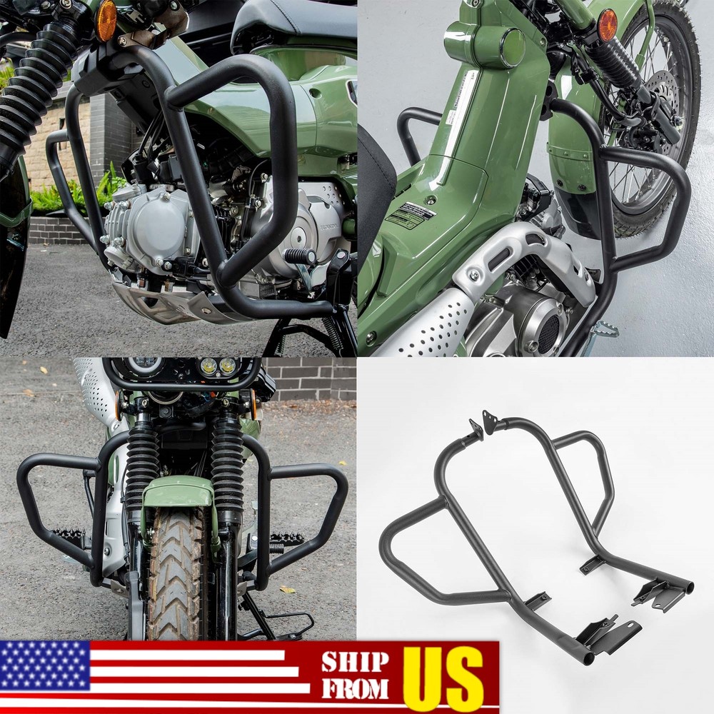 Highway Crash Bars Falling Frame Engine Guards For Honda Trail Hunter Cub CT 125