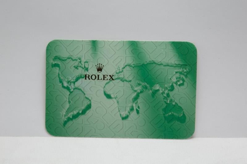 Genuine Rolex Calendar Card 2004 - 2005