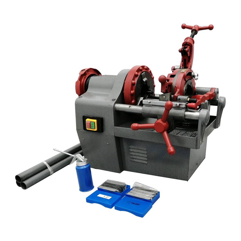 1/2"-2" Pipe Threading Machine 110V 750W Electric Threader 3in1 Multifunctional