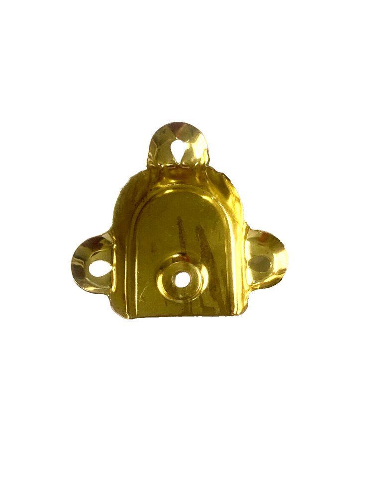 Trunk Handle Loop For Camel Back Steamer Brass Plated Pair