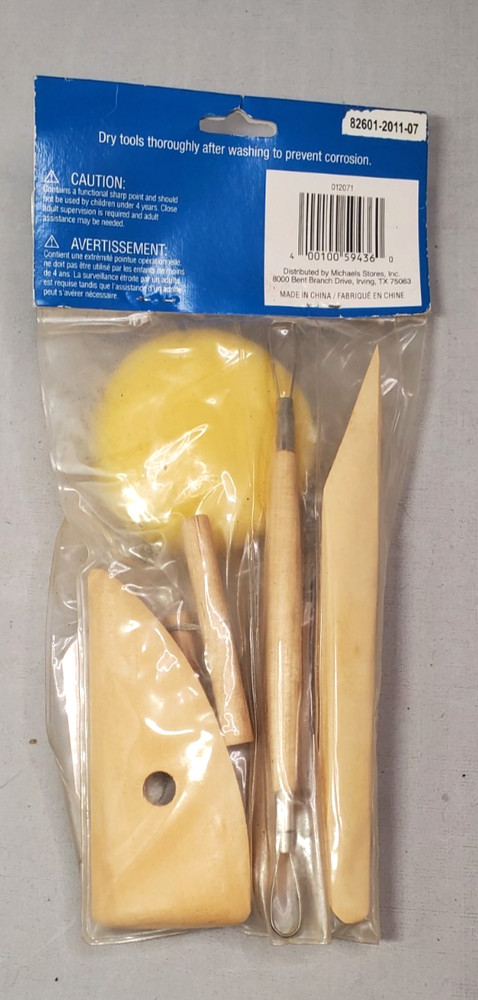 ArtMinds Pottery Tool Set 8 Pieces NEW