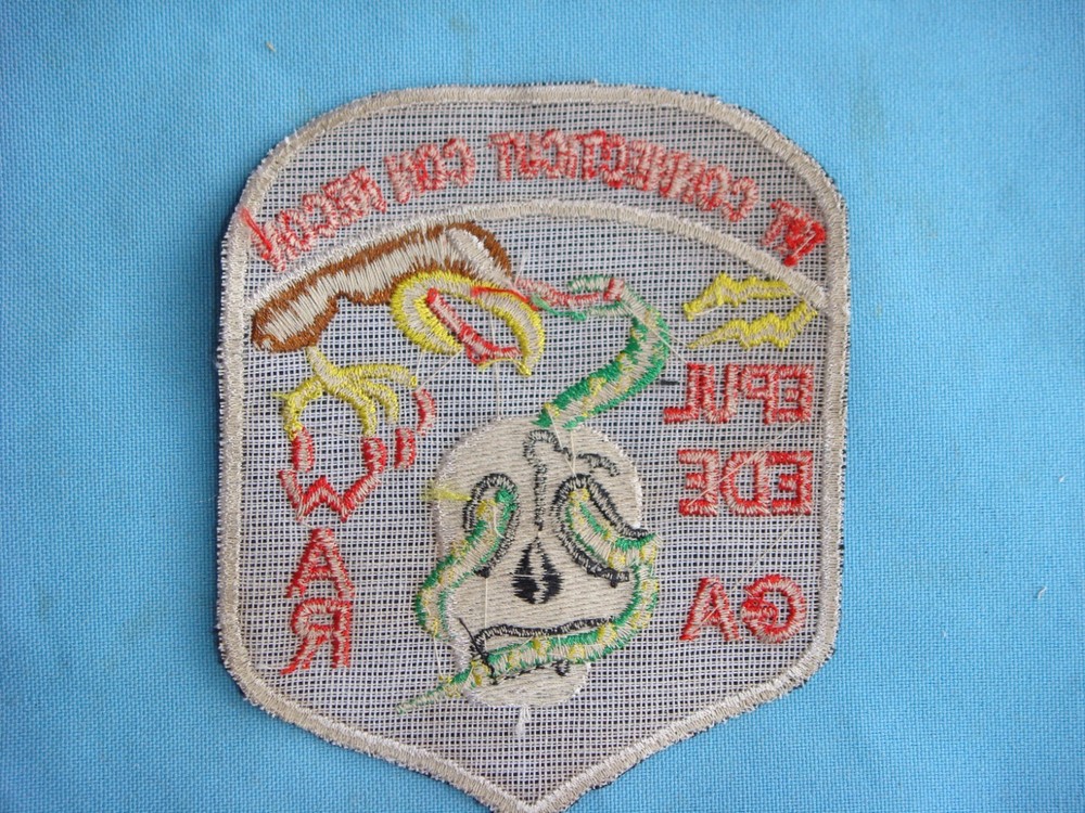 VIETNAM WAR PATCH, US MACV SOG RT CONNECTICUT CCN