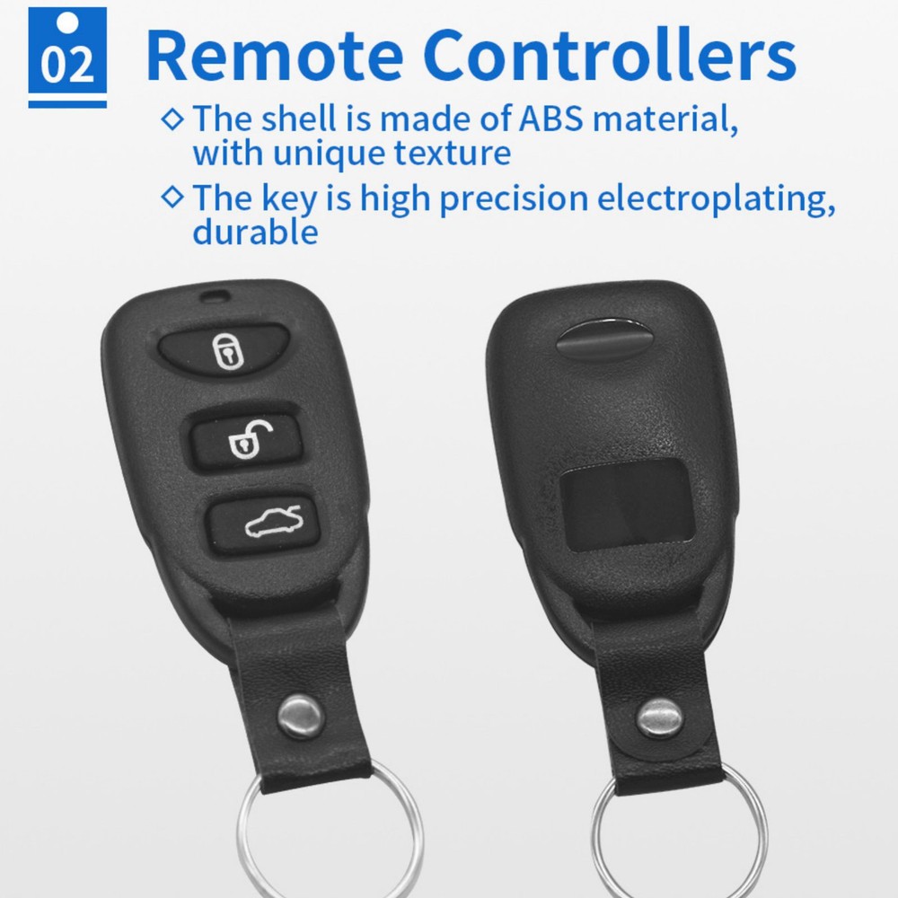 Universal Car Remote Central Kit Door Lock Locking Keyless Entry System Tool