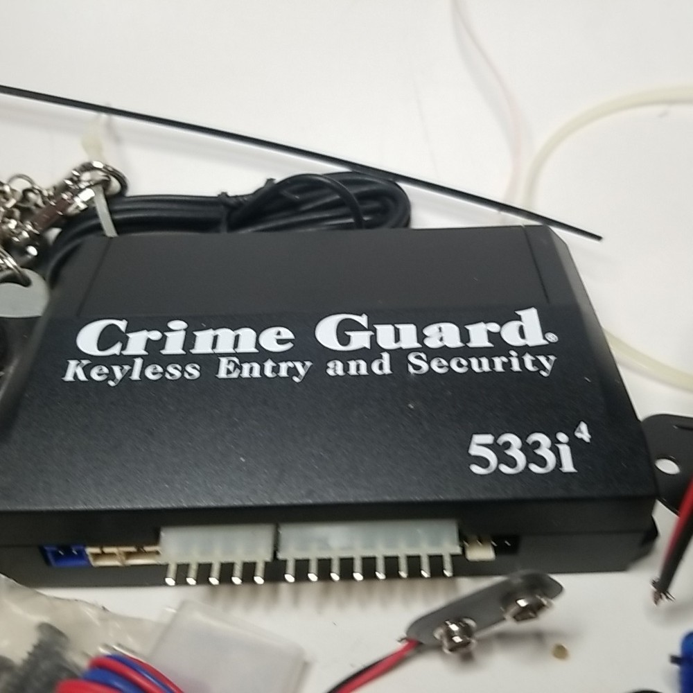 Crime Guard 533i4 Keyless Entry Security System Read
