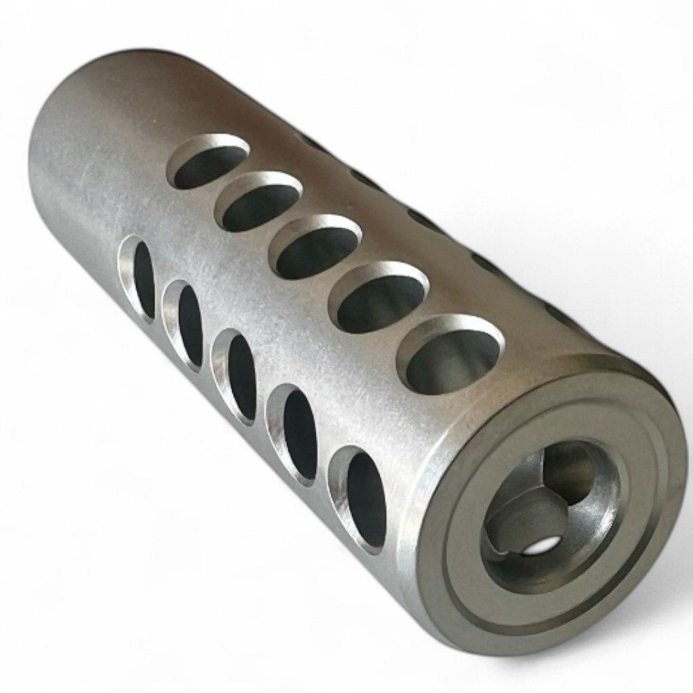 Radial Muzzle Brake 5/8 - 24 by J&A Outdoors .870 Diameter