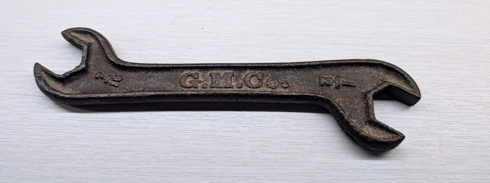 Antique Peerless - GM Co Farm Implement Wrench 1" & 7/16"