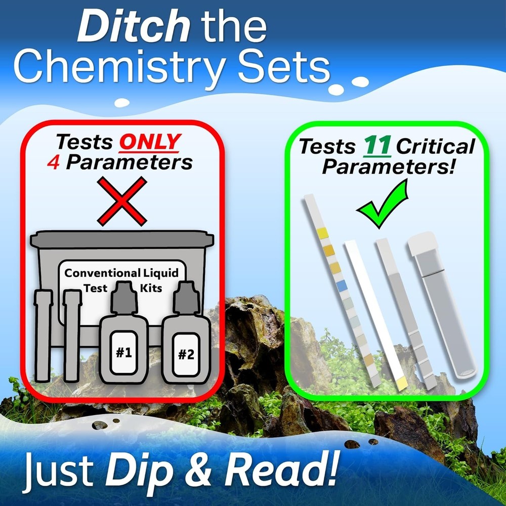 Master Strips - Freshwater, Saltwater, Reef - 275 Tests