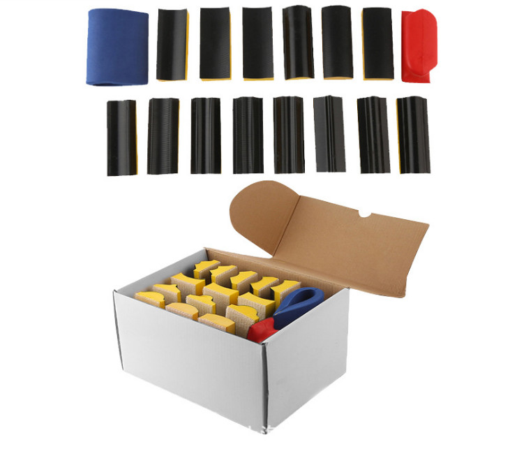 16 Abrasive Block Hand Sander Pad Base for Hook & Loop Sanding Disc Paper