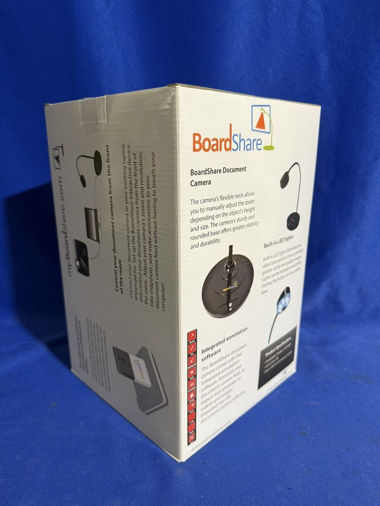 BoardShare Interactive Document Camera with Annotation - Appears Unused - READ