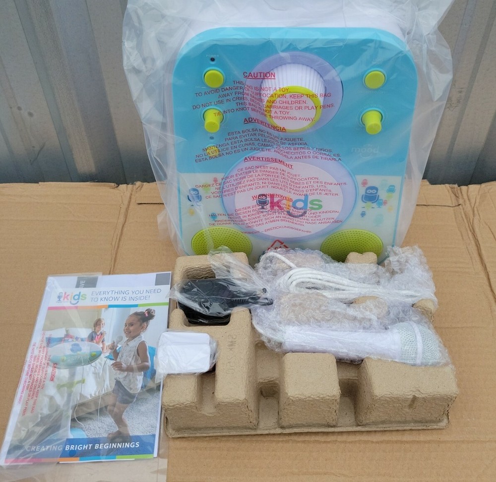 💥 Singing Machine SMK250BG Kids Bluetooth Karaoke System