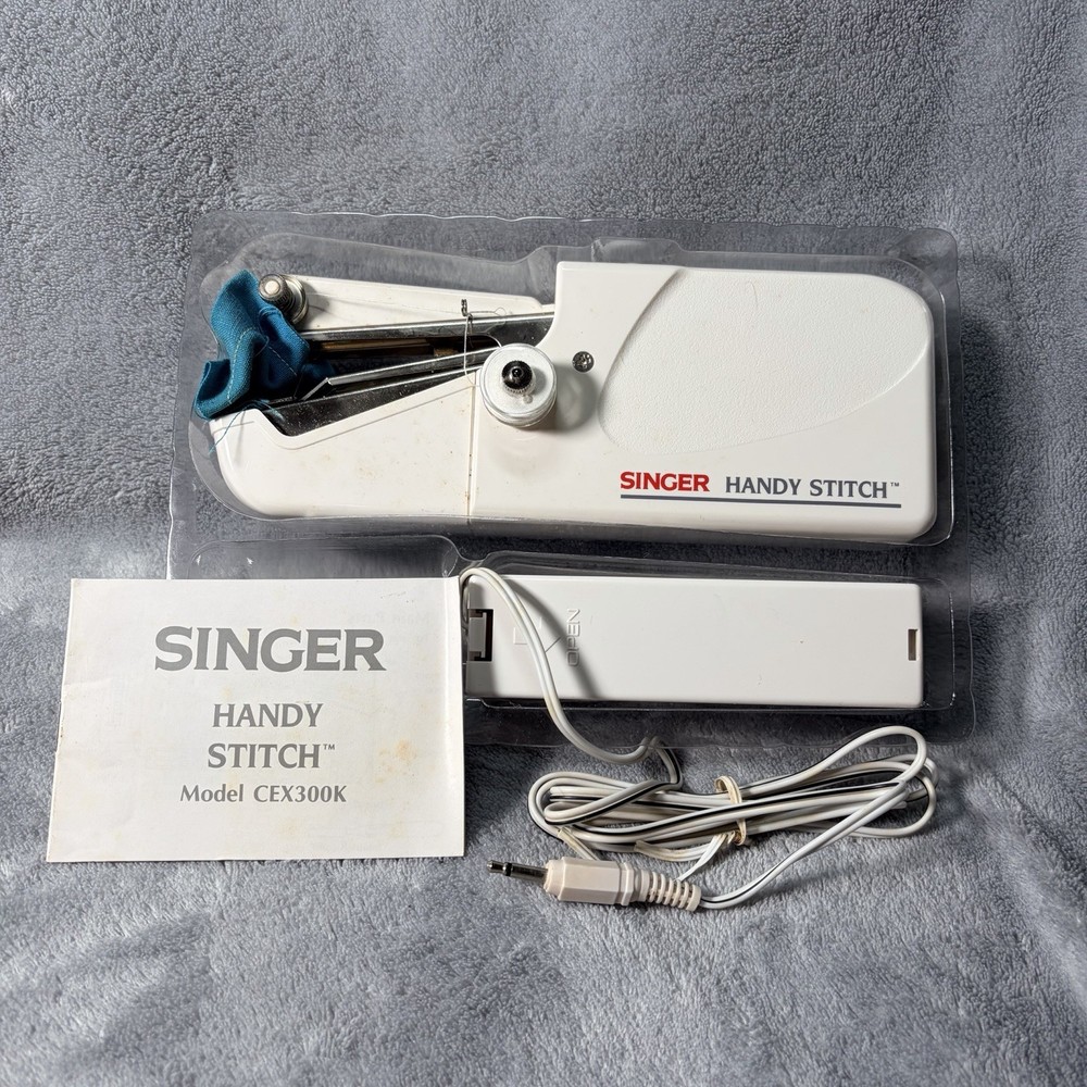 Singer Handy Stitch Sewing Machine Used Handheld Pre Owned