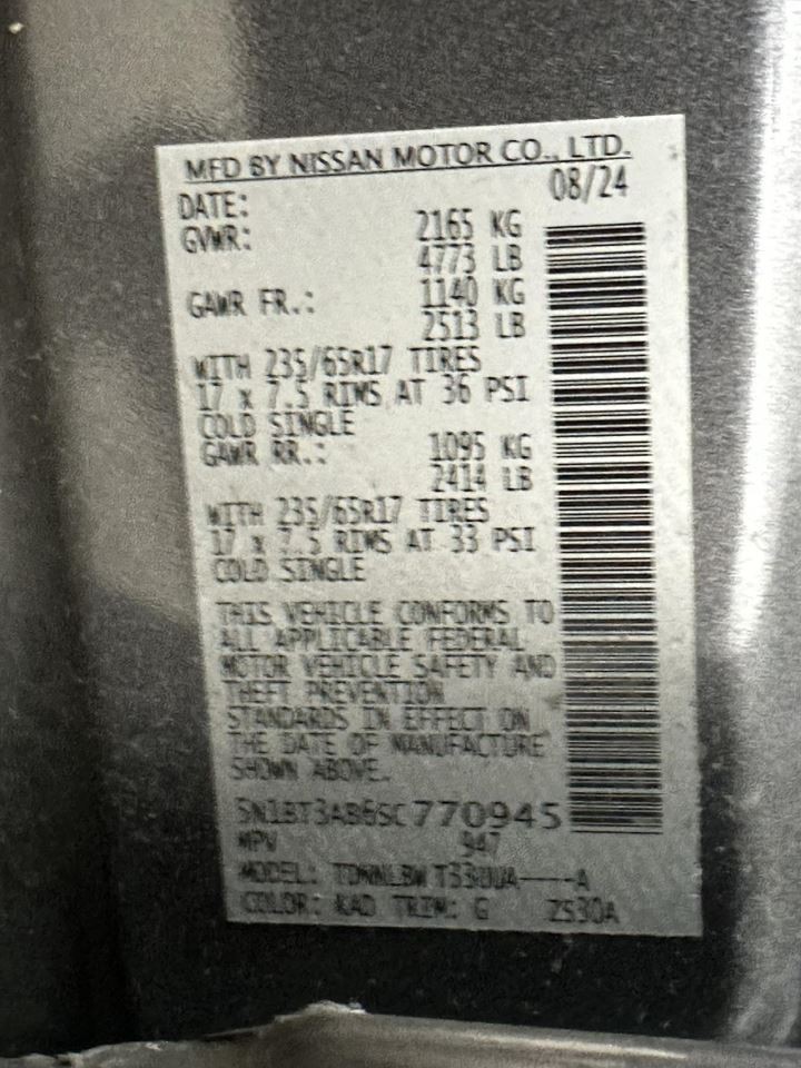 Camera/Projector Camera Front Windshield Mounted Fits 24-25 ROGUE 2842490