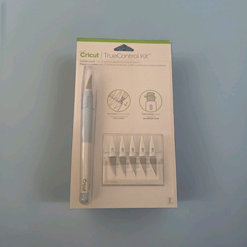 Cricut TrueControl Kit Combo Pack w/ 5 Additional Steel Blades