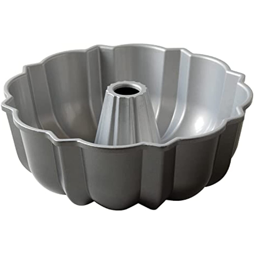 Nordic Ware Pro Cast Original Bundt Pan, 12 Cup, Grey