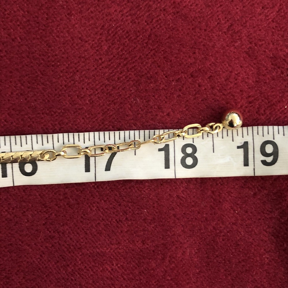 Vtg. Avon Goldtone Tasseled Necklace