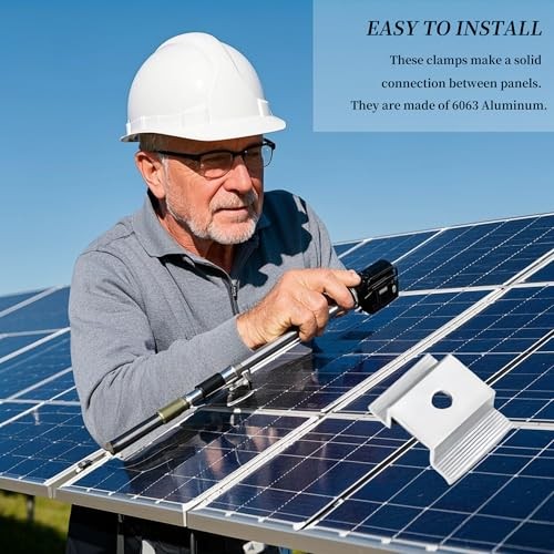 Solar Panel Mid Clamps Solar Bracket Aluminium Mounting Accessories for Solar