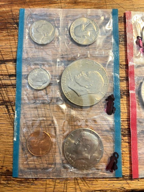 1976-P&D U.S. Mint Set/No Envelope/Clad #15501