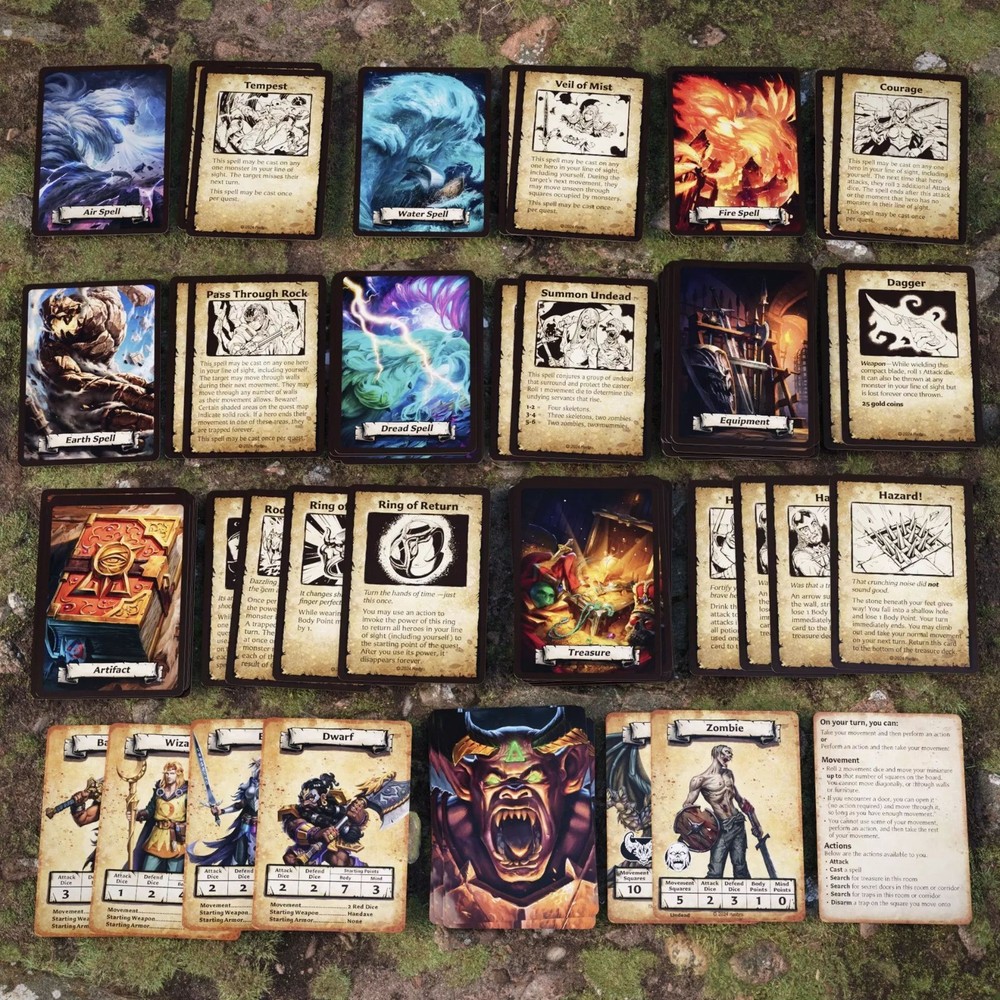 HeroQuest Game System First Light - Hasbro / Avalon Hill - In Stock