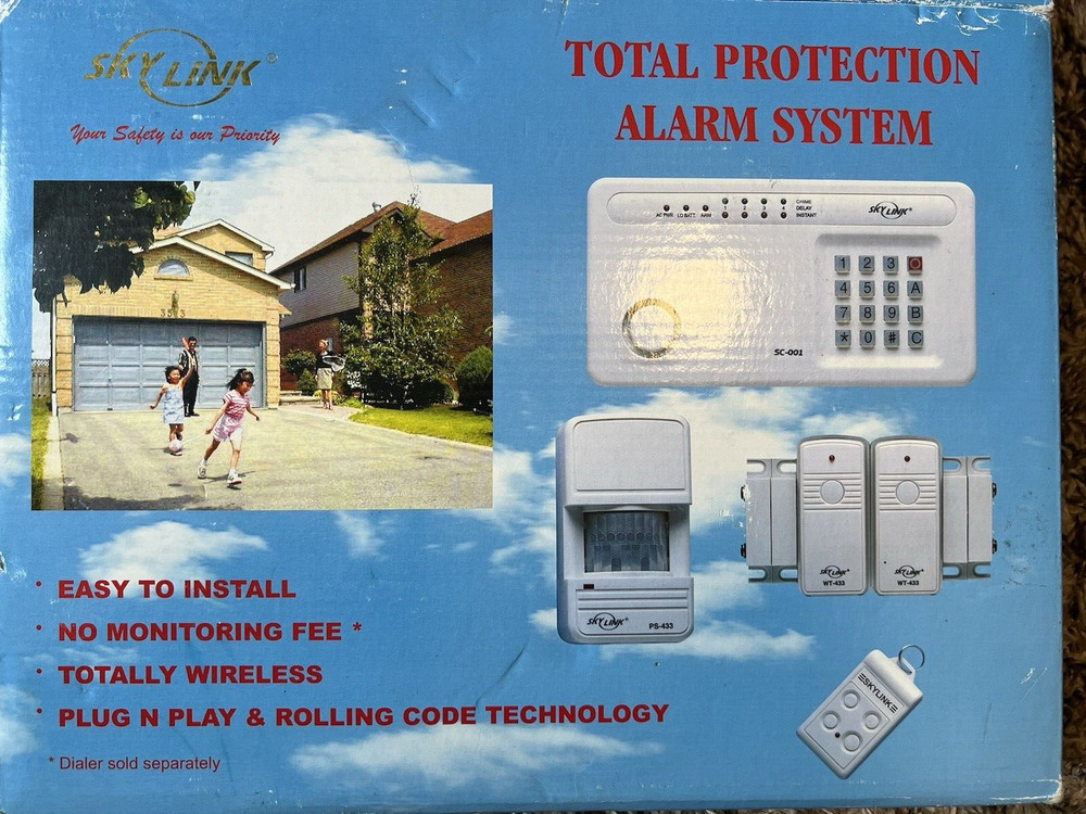 Skylink SC-100 Wireless Security Deluxe Security System