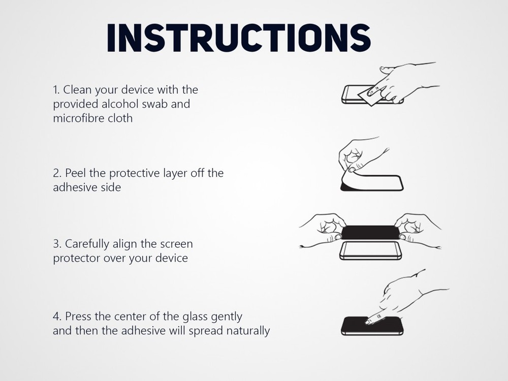 Premium Clear Tempered Glass Screen Protector for Apple iPad Mini 4